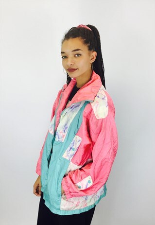 VINTAGE FESTIVAL 80S RAVE WINDBREAKER JACKET