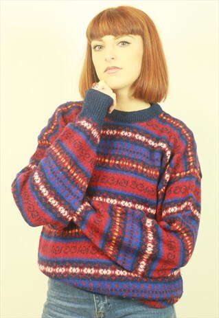VINTAGE PATTERNED JUMPER
