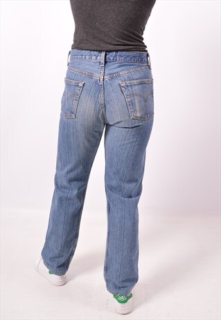 VINTAGE LEVI'S STRAIGHT JEANS BLUE