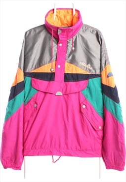 Vintage 90's Ellesse Windbreaker Retro Ski Jacket Funky
