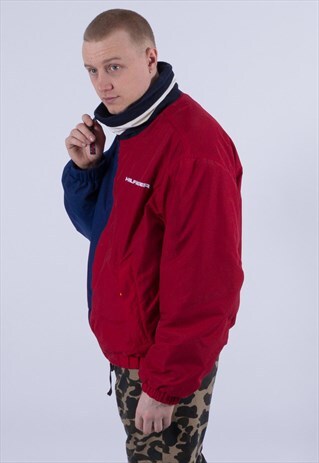 RARE TOMMY HILFIGER REVERSIBLE FLEECE