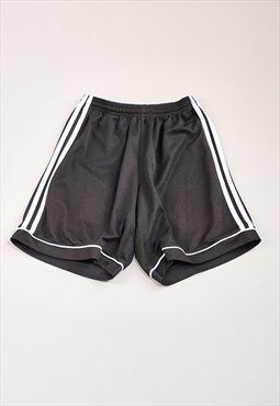Vintage Adidas Shorts in Black Gym Lounge Sportswear Small
