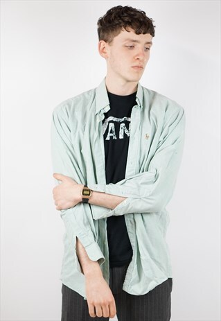 VINTAGE RALPH LAUREN PALE GREEN SHIRT