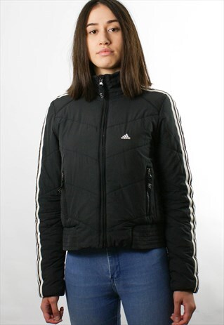 ADIDAS THICK PADDED FITTED JACKET/ COAT