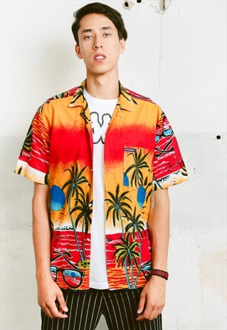 VINTAGE 90S HAWAIIAN SHIRT