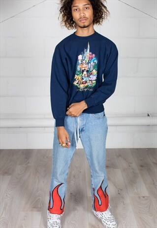 VINTAGE WALT DISNEY WORLD UNISEX SWEATSHIRT