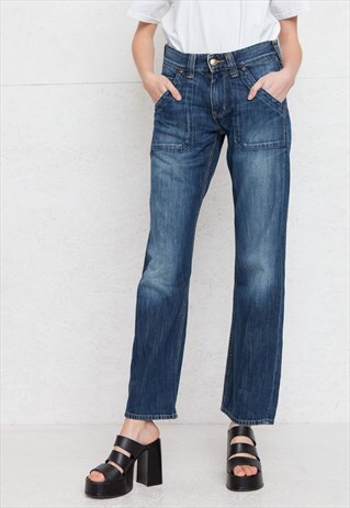 VINTAGE BLUE LEE DENIM JEANS