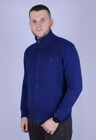 POLO RALPH LAUREN JUMPER FULL ZIP RARE
