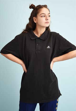 90'S RETRO ADIDAS SPORTS POLO T-SHIRT TEE TOP