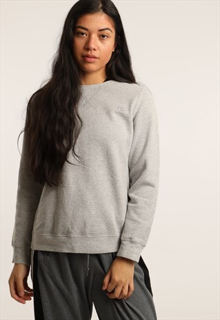 VINTAGE CHAMPION EMBROIDERED LOGO SWEATSHIRT