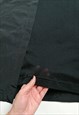 Y2K CARGO GRUNGE MAXI SKIRT BLACK WRAP GORPCORE TECHWEAR