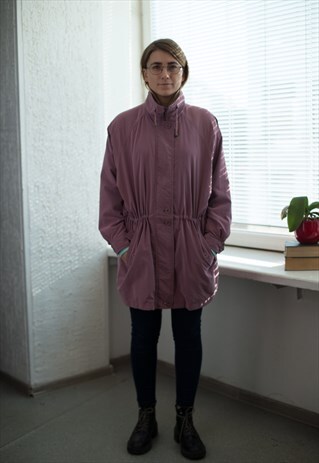 VINTAGE 90'S LILAC PARKA COAT