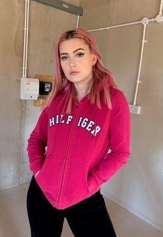 VINTAGE TOMMY HILFIGER SPELLOUT HOODIE