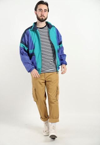 VINTAGE 80S WINDBREAKER JACKET