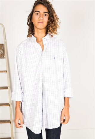 VINTAGE 80S POLO RALPH LAUREN SHIRT / R0204
