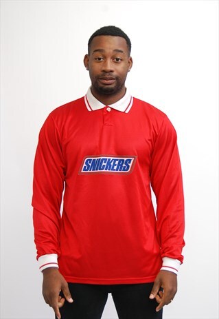 SNICKERS LONG SLEEVE FOOTBALL SHIRT