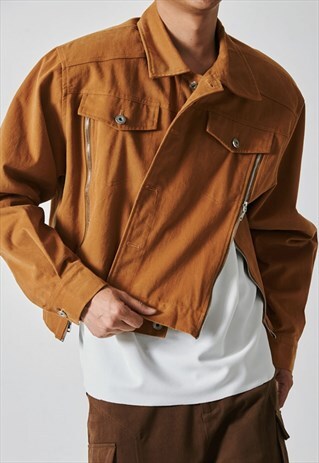 Men's Zip-up denim jacket SS2023 VOL.2