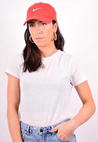 NIKE WOMENS VINTAGE CAP ONE SIZE RED 90'S