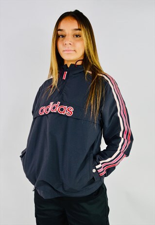 VINTAGE ADIDAS FLEECE LINED COAT