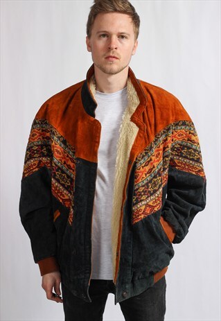 VINTAGE AZTEC FESTIVAL JACKET