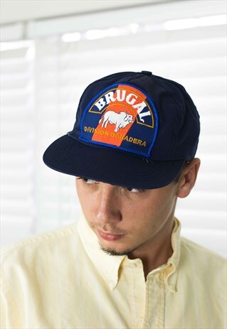 VINTAGE BEER LOGO BASEBALL CAP 90S X 2.3