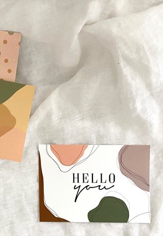 PACK OF 5 A5 NOTE CARDS