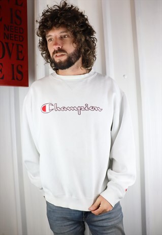 VINTAGE CHAMPION ROUND NECK SWEATSHIRT