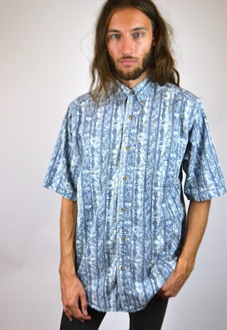 VINTAGE 90'S STRIPED SHIRT