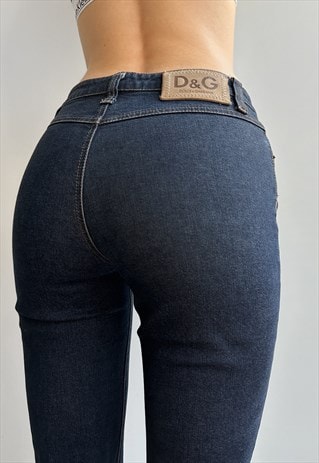 Vintage Dolce & Gabbana D&G Skinny Denim Pants