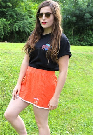 VINTAGE ADIDAS TENNIS SPORTS SKIRT - MEDIUM - RETRO