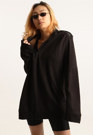VINTAGE DKNY 1/4 ZIP SWEATSHIRT