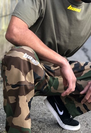 BAAD CARGO TROUSERS CAMO / WATCH THE FALL (REFLECTIV PRINT)
