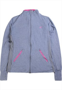 Vintage 90's Nike Sweatshirt Full Zip Up Swoosh