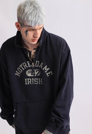 VINTAGE CHAMPION 1/4 ZIP SWEATSHIRT