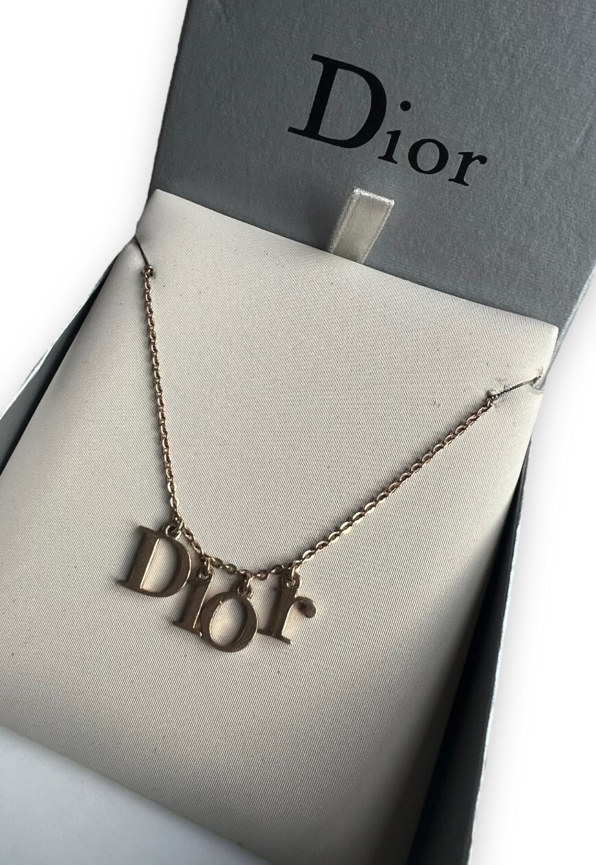 Necklace Dior Gold in Gold plated - 25253290