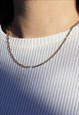 Tennis Zirconia Gold Necklace