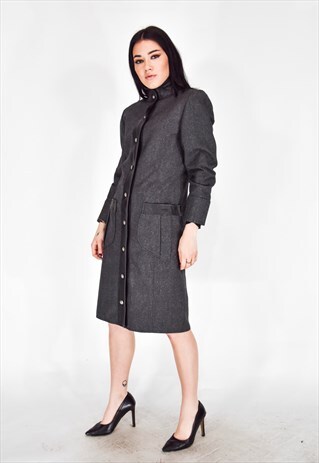 MOSCHINO LONG GRAY DRESS