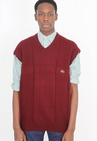 LACOSTE VINTAGE LACOSTE KNITTED JUMPER LJ13