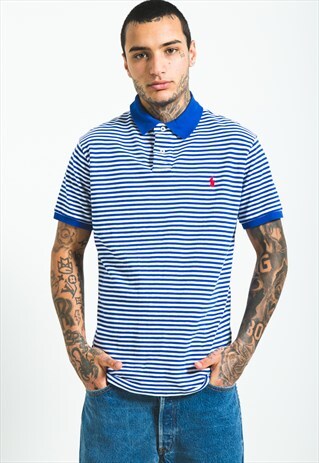VINTAGE 90S POLO RALPH LAUREN POLO T-SHIRT / S5477