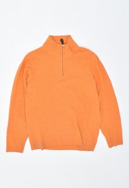 Vintage 90's Sergio Tacchini Jumper Sweater Orange