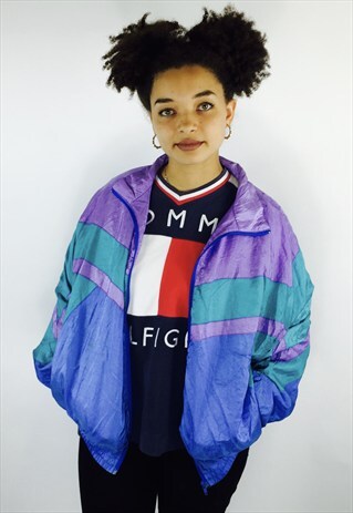 VINTAGE BOHO 80S SHELL JACKET