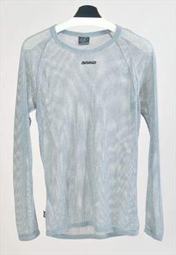 Vintage 00s sheer top in grey