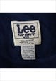 VINTAGE 90'S LEE SPORT FLEECE JUMPER SMALL LOGO QUARTER ZIP