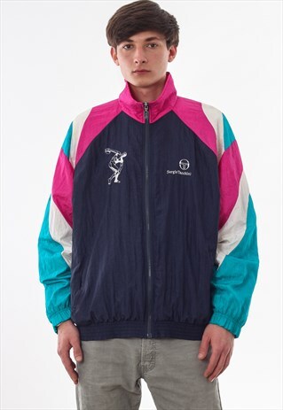 VINTAGE SERGIO TACCHINI TRACKSUIT 90S BLUE PURPLE