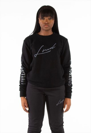 LOUD CHROME BLACK SWEATSHIRT