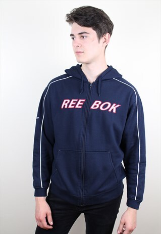 VINTAGE NAVY REEBOK HOODIE