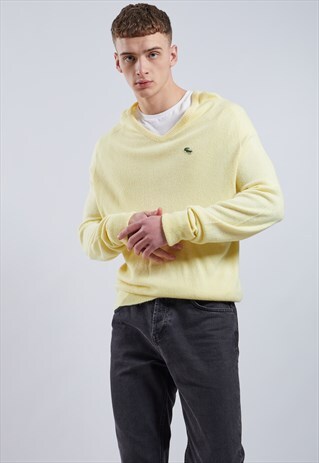 VINTAGE LACOSTE V-NECK JUMPER