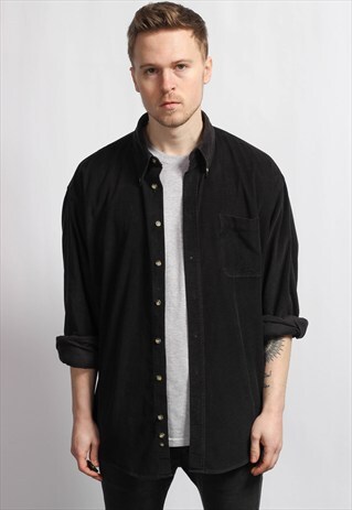 VINTAGE OVERSIZED CORDUROY SHIRT