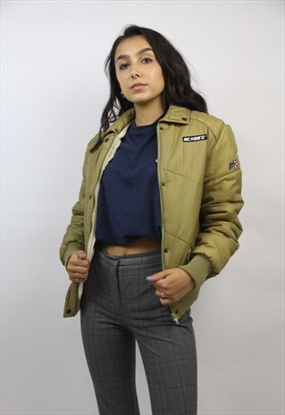 VINTAGE PADDED ZIP-UP 90'S JACKET