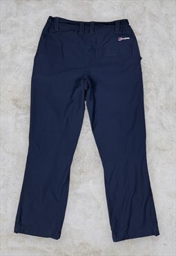 Vintage Berghaus Trousers Blue Walking Outdoors Women's 12